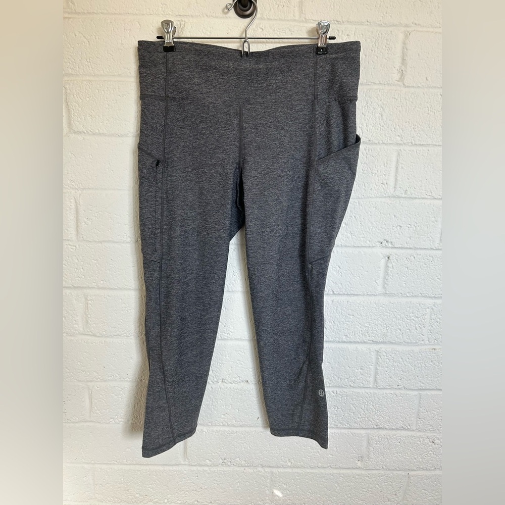 Lululemon Athletica Charcoal Leggings